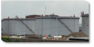 Published Camrod service image showing storage tanks