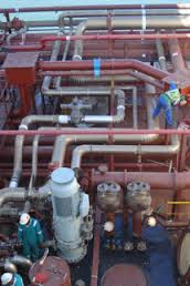 Published Camrod service image showing marine piping
